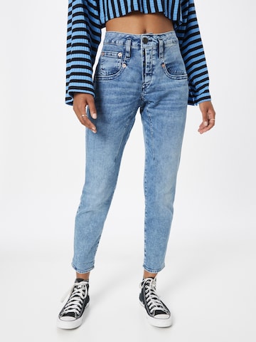 Herrlicher Skinny Jeans 'Shyra' in Blauw: voorkant