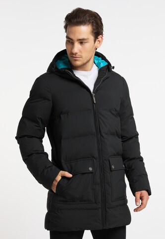 MO Zimska jakna | črna barva: sprednja stran