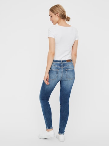 VERO MODA Skinny Jeans 'Lux' i blå