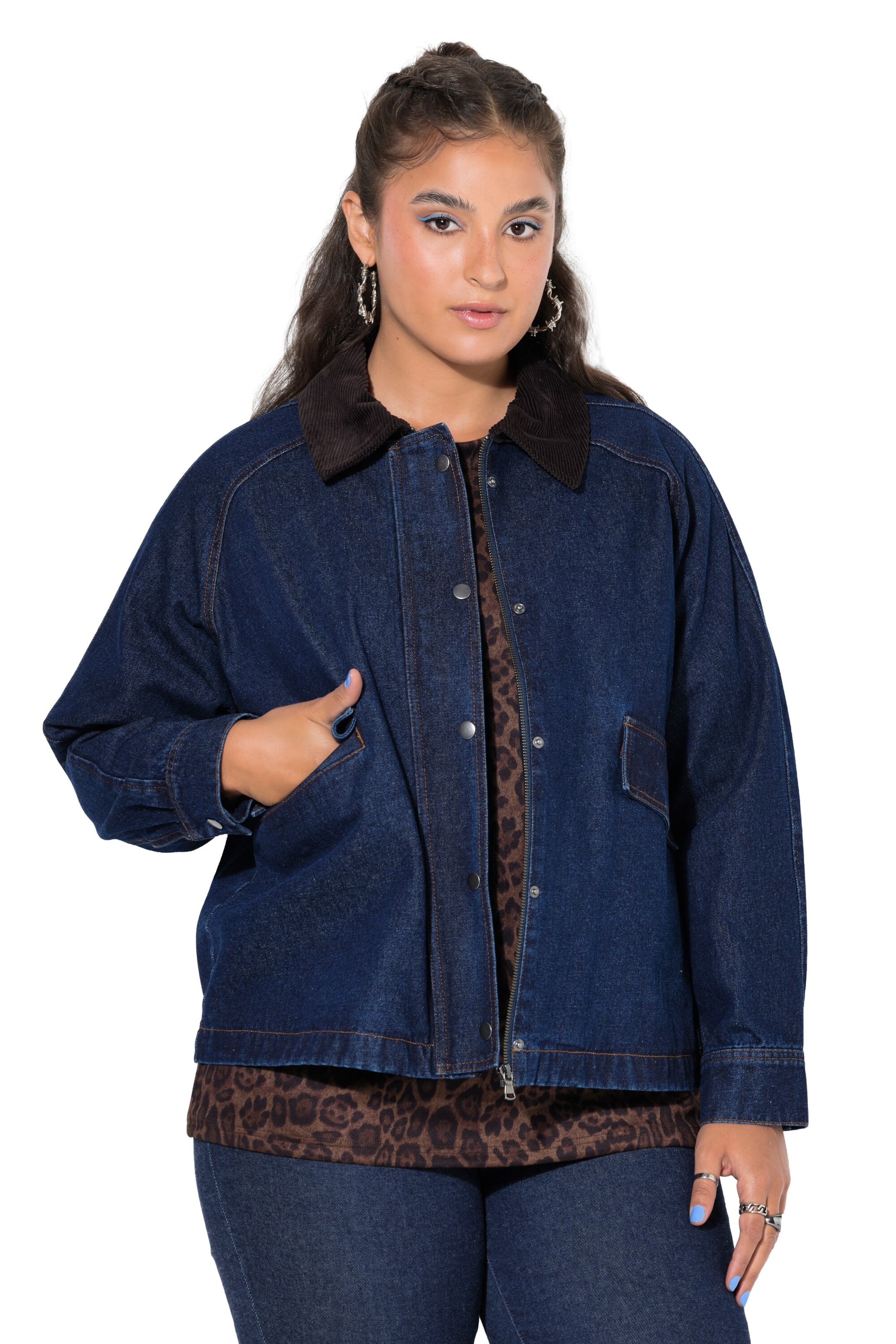 Studio Untold Tussenjas in Blauw