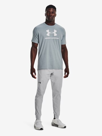 UNDER ARMOUR Regular Workout Pants 'Unstoppable' in Grey