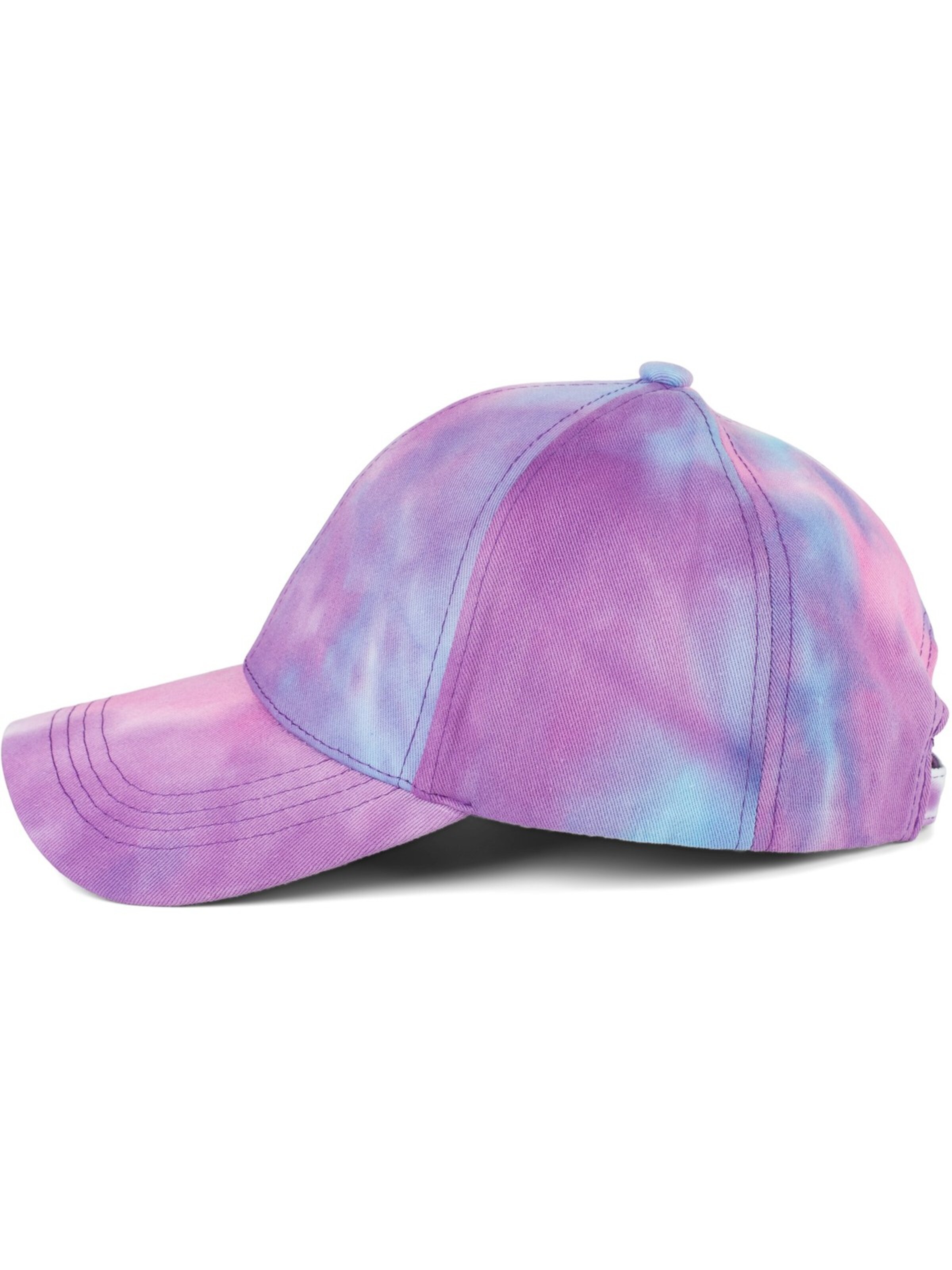 styleBREAKER Cap 'Baseballcap mit Batik Muster' in Blue