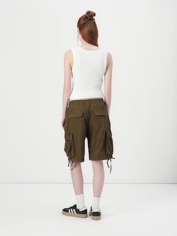 GAP - Folgado Calças cargo em verde