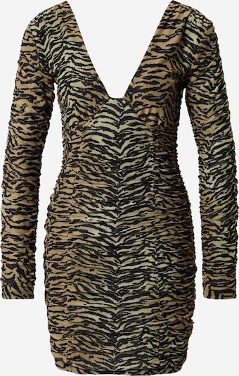 EDITED Sukienka 'Nandina' w kolorze brązowy / czarnym, Podgląd produktu
