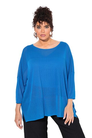 Ulla Popken Oversized sweater in Blue: front