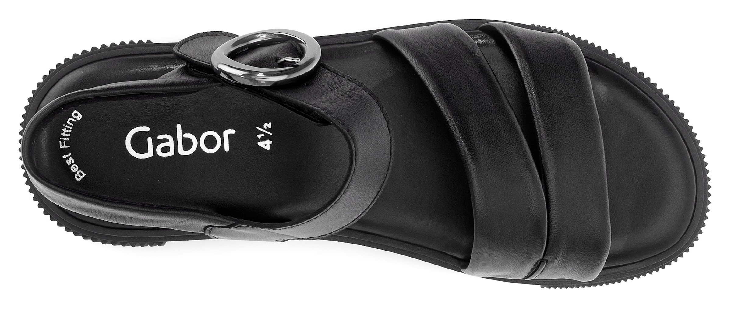 GABOR Sandale in Schwarz