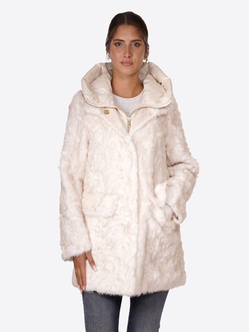 Manteau d’hiver 'O060KL00157' Yes Zee en blanc