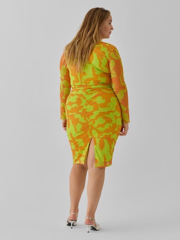 Vero Moda Collab Μπλούζα 'Joann' σε πορτοκαλί