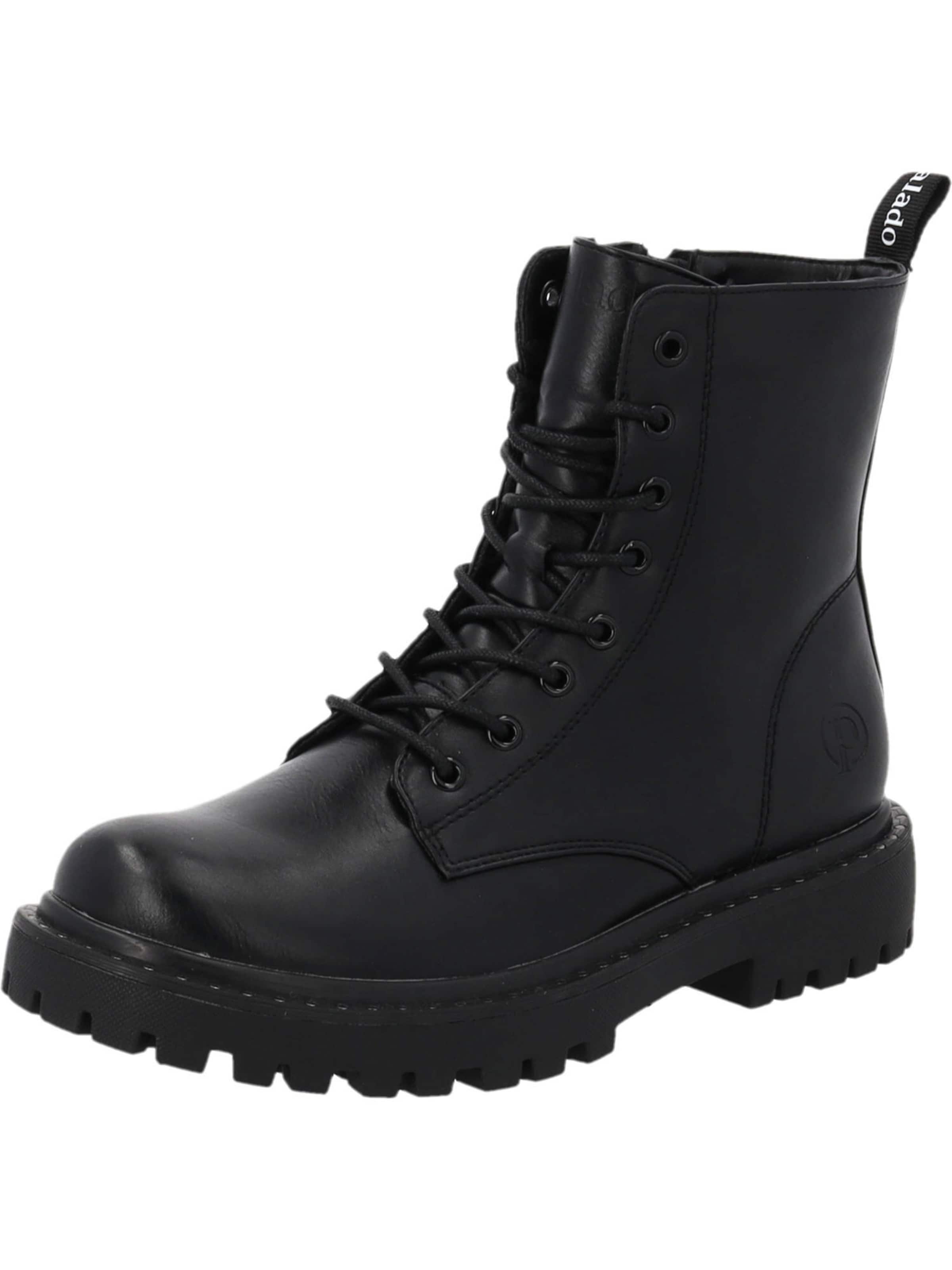 Palado by Sila Sahin Boots 'Lostan' in Black: front