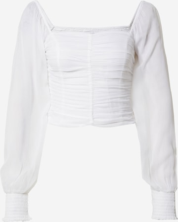 HOLLISTER Μπλούζα 'EMEA' σε λευκό: μπροστά