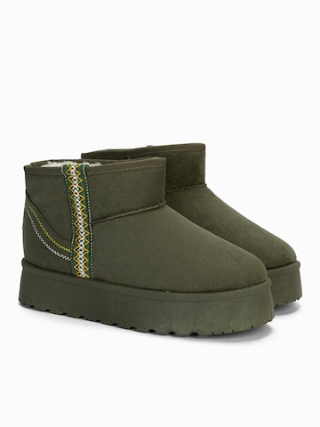 Island Boot - Botas 'SHERRY' em verde