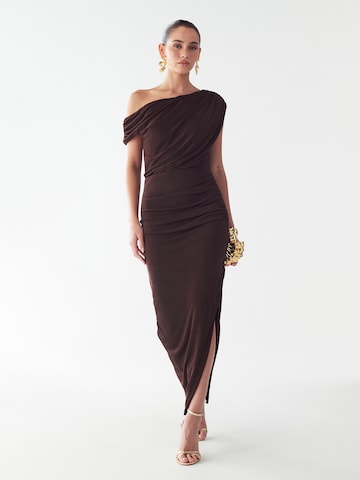 BWLDR Dress 'Veleda' in Brown
