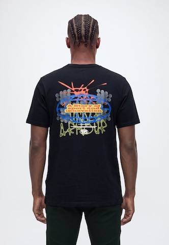 UNDER ARMOUR Koszulka funkcyjna w kolorze czarny: przód