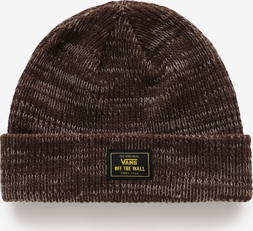 VANS - Gorros 'Bruckner' em castanho: frente