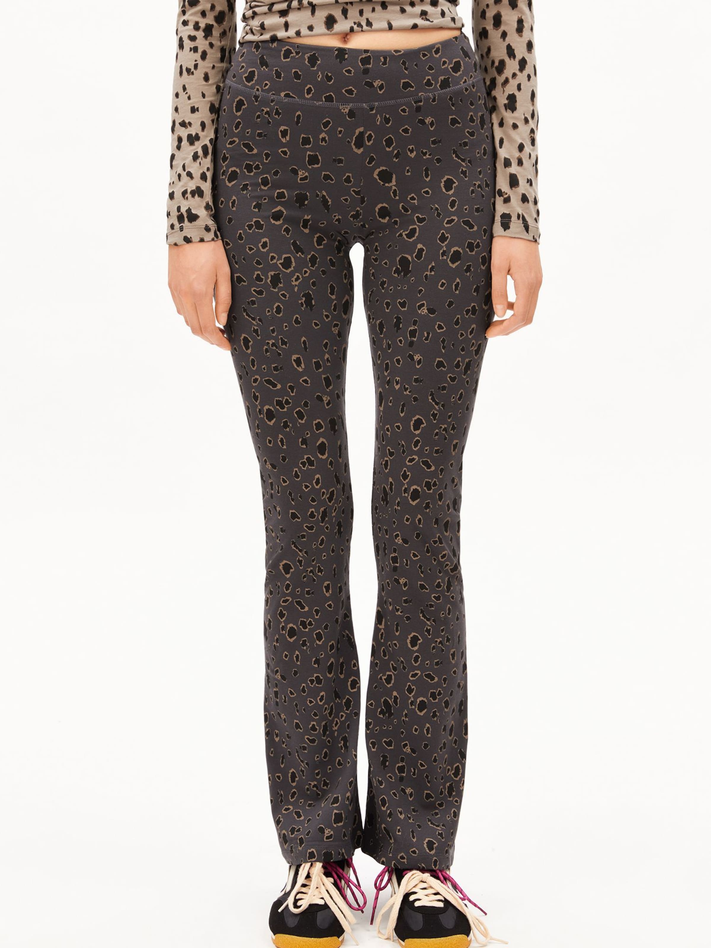 ARMEDANGELS Slimfit Leggings LEO REHMAA in Grau: Vorderseite