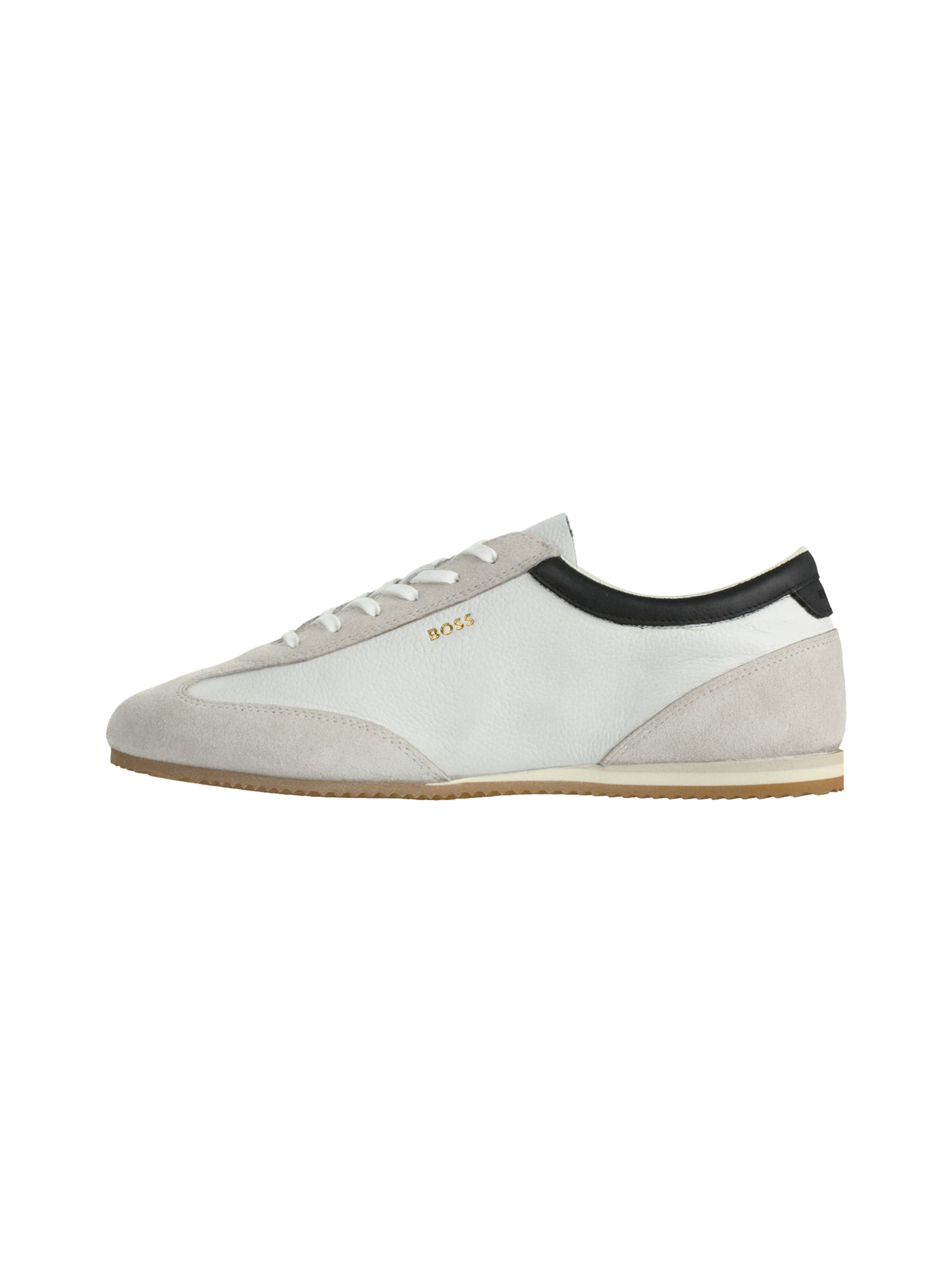 Sneaker bassa 'Lineor' di BOSS in bianco: frontale