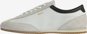 Sneaker bassa 'Lineor' di BOSS in bianco: frontale