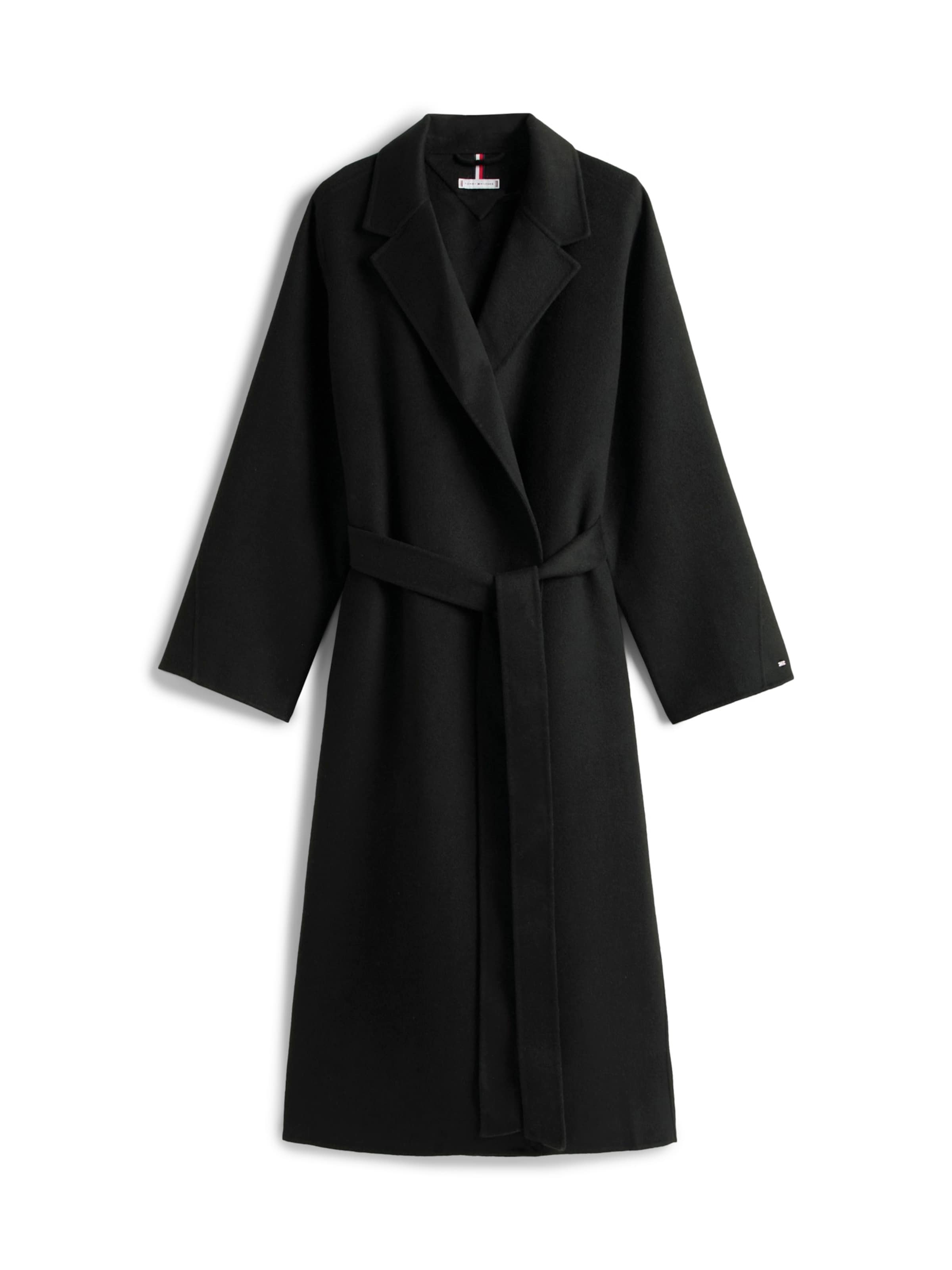 Tommy Hilfiger Curve Overgangsfrakke i sort: forside