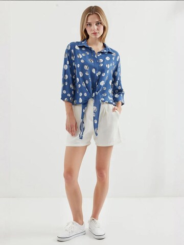 Chemisier Bigdart en bleu