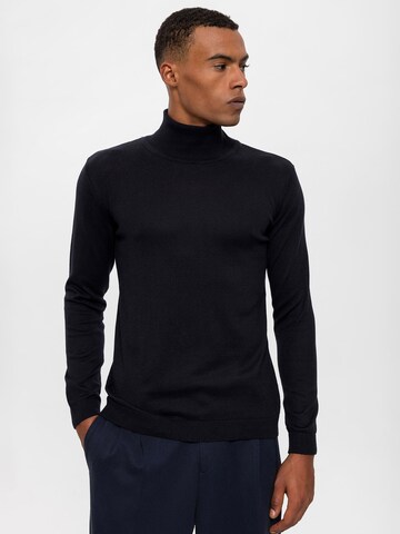 Pull-over Antioch en bleu : devant