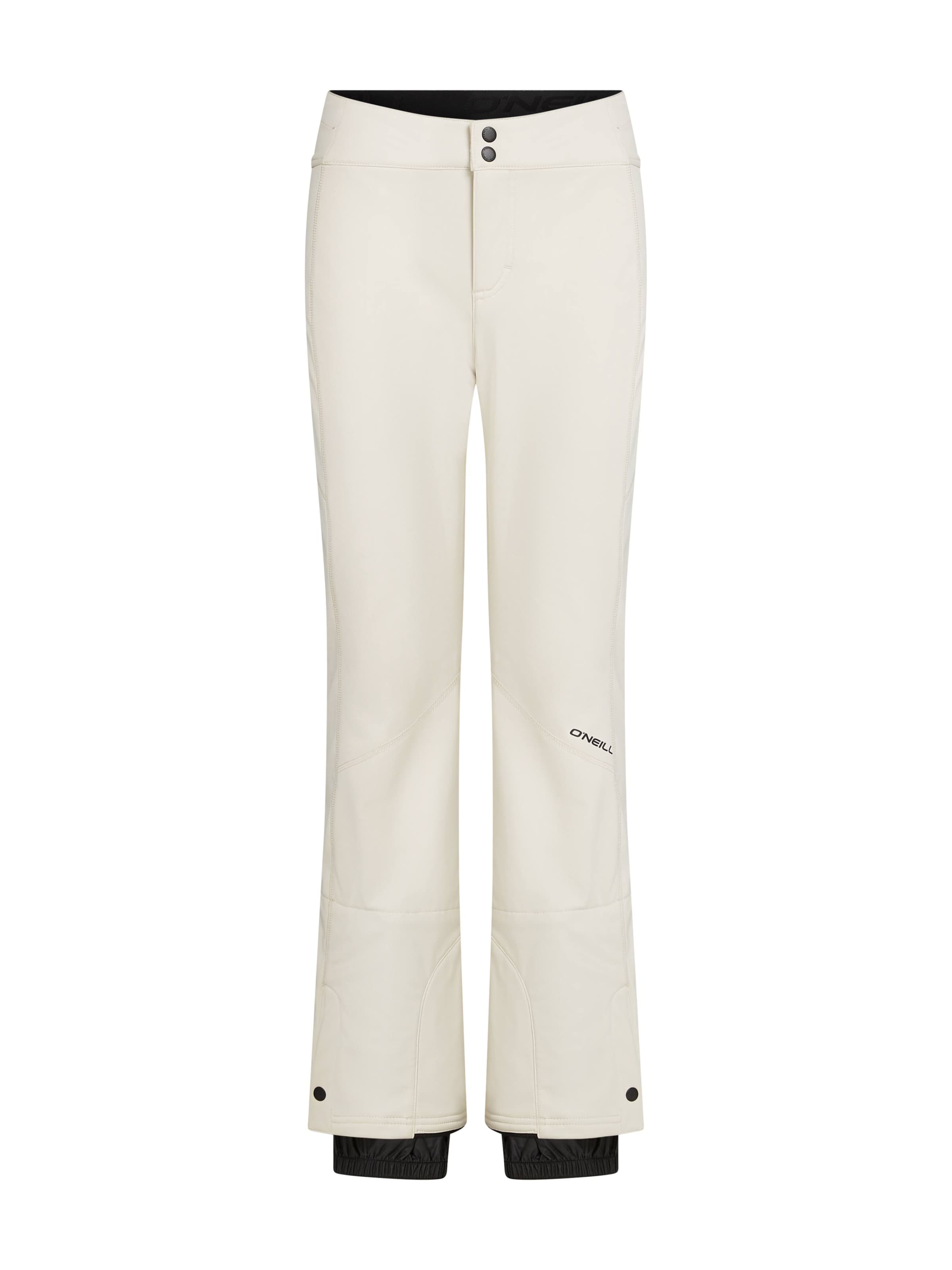 Regular Pantaloni outdoor de la O'NEILL pe alb: față