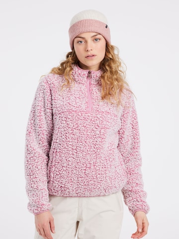 PROTEST Athletic Sweatshirt 'PRTSURAMI' in Pink