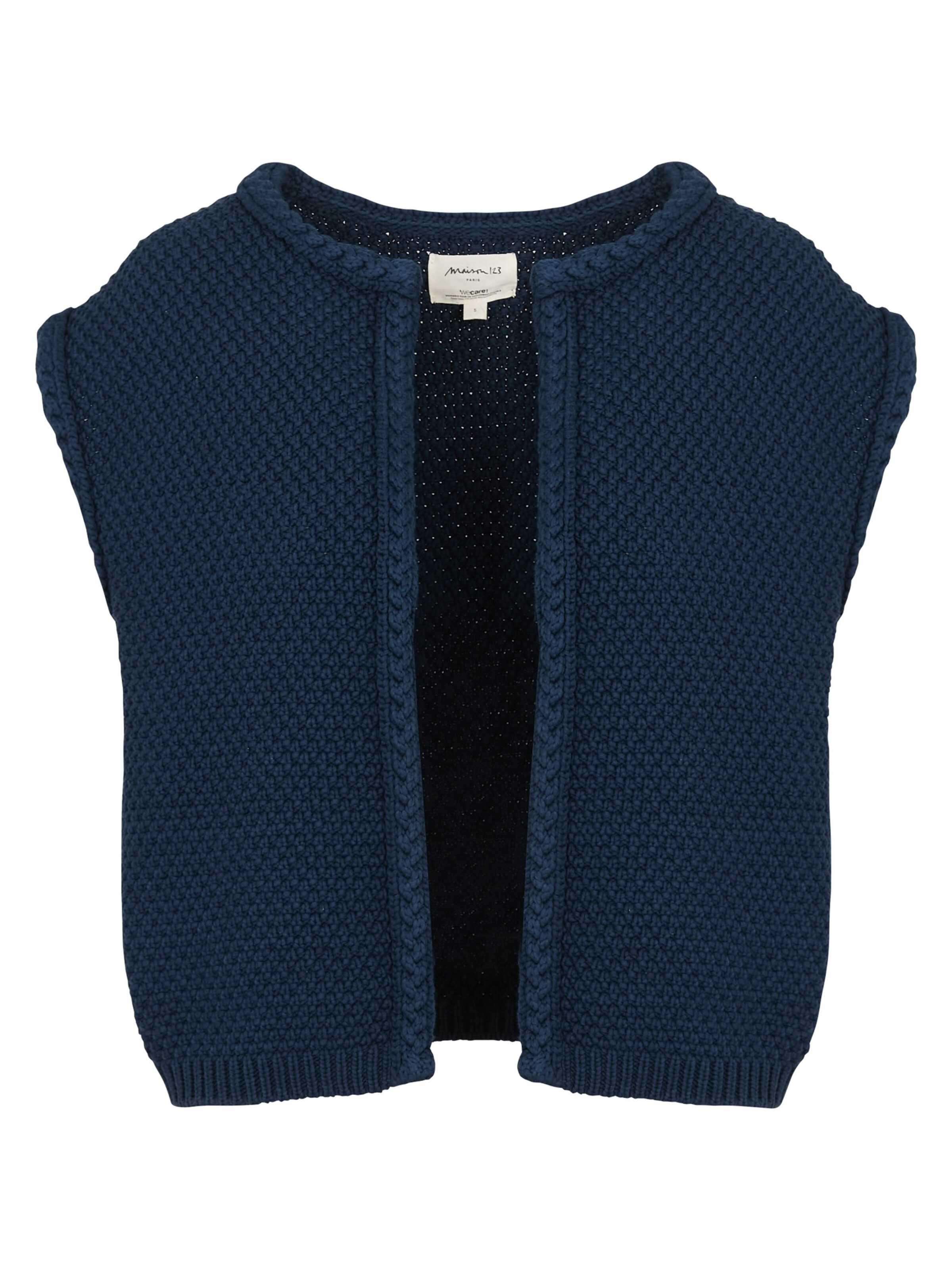 Maison 123 Knit Cardigan ' BETSY ' in Blue: front