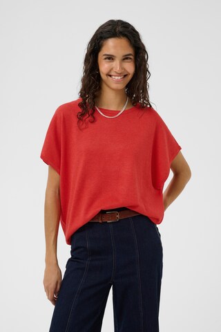 SAINT TROPEZ - Jersey en rojo: frente