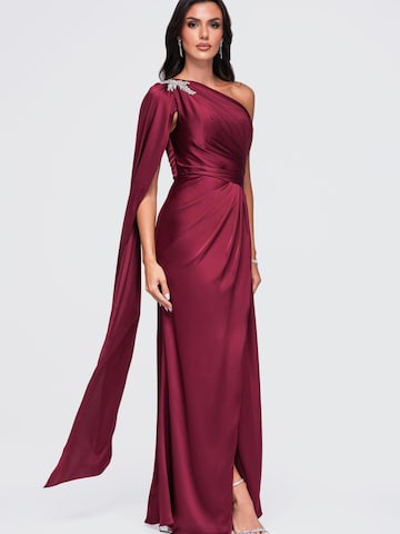 Ombre Abendkleid‌‌‌ in Rot