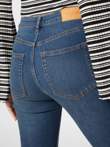 Skinny Jean Monki en bleu