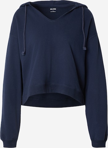 HOLLISTERSweater majica - plava boja: prednji dio