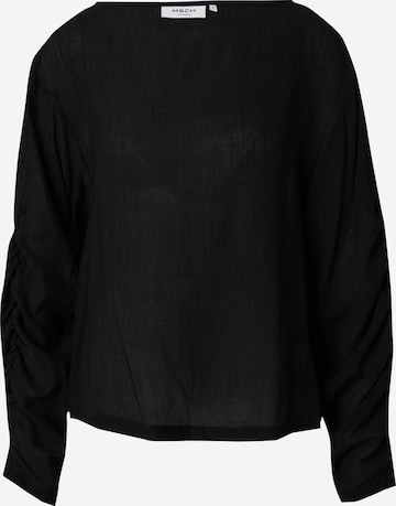 MSCH COPENHAGEN Blouse 'Acile' in Zwart: voorkant