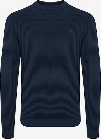 !Solid Sweater 'Valencia' in Blue: front