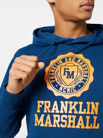 FRANKLIN & MARSHALL Sweatshirt in Blau