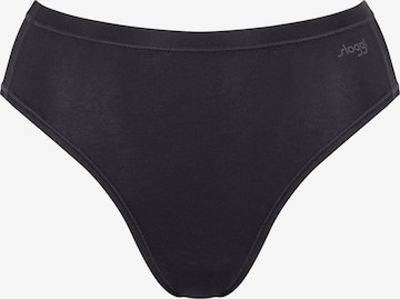 SLOGGI Alushousut 'GO' värissä musta: etupuoli