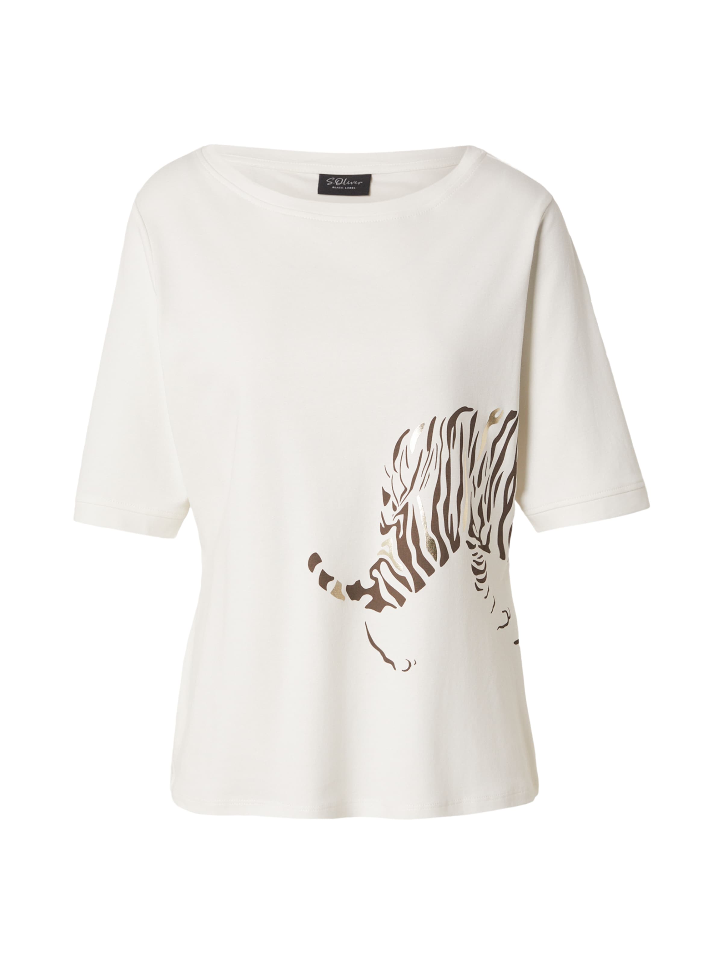 s.Oliver BLACK LABEL - Camiseta en blanco: frente