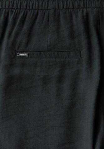 STREET ONE Loosefit Hose in Schwarz