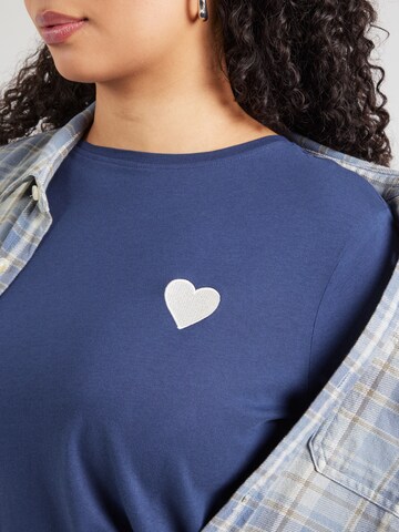 ONLY Carmakoma Paita 'CARNINNA' värissä sininen