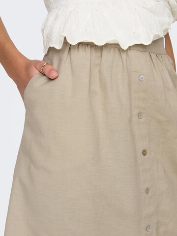 Gonna 'ONLKerry' di ONLY in beige