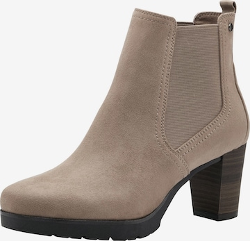 Chelsea Boots Tamaris en gris : devant
