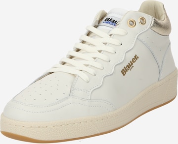 Blauer.USA Sneakers laag in Wit: voorkant