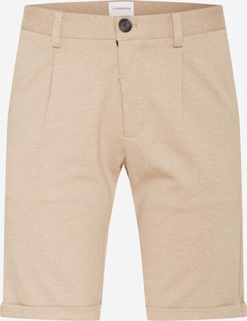 Pantaloni con pieghe di Lindbergh in beige: frontale