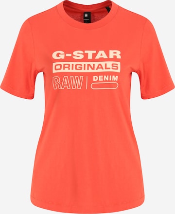 G-Star RAW Tričko - Červená: predná strana