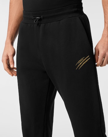 Plein Sport - Tapered Calças em preto