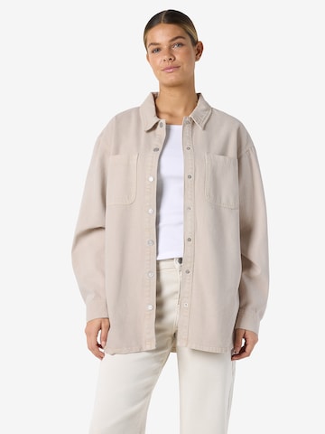 Noisy may Overgangsjakke 'NMALVA' i grå: forside