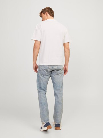 T-Shirt 'MICK' JACK & JONES en blanc
