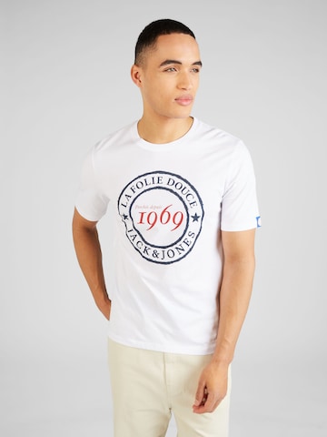 JACK & JONES T-Shirt 'DOUCE' in Weiß: predná strana