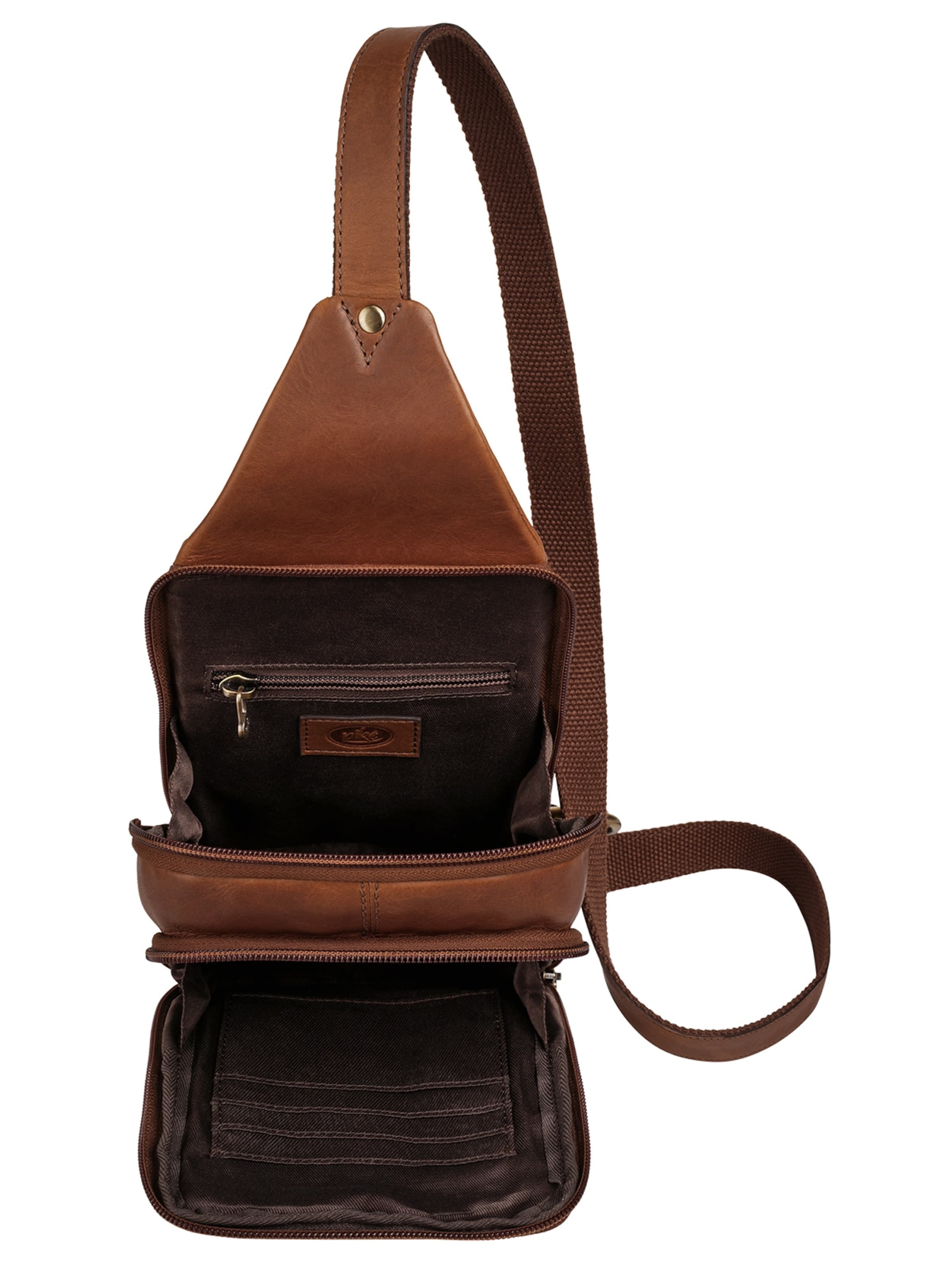piké Crossbody Bag in Brown