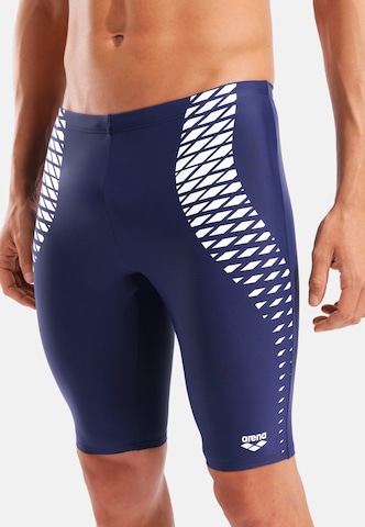 ARENA Športne kopalne hlače 'Openings' | modra barva: sprednja stran