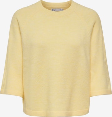ONLY Sweater 'ONLSimoni' in Yellow: front